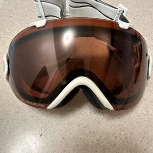 Smith Optics Brown and White Ski/Snowboard Goggles